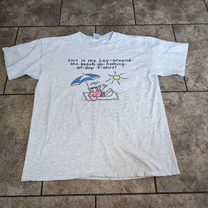 Hawaii Beach 1992 Vintage Single Stitch Men's Large Tee